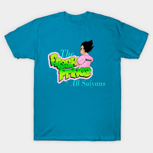 The Fresh Prince of All Saiyans T-Shirt by MobiusTees